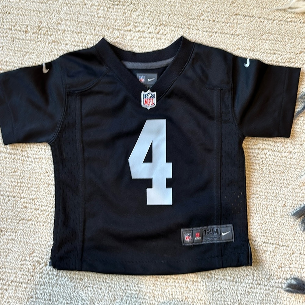 NFL raiders jersey size 12 months